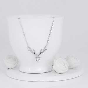 Silver Deary Hearts Set <b>Fine</b> Pendant <b>Necklaces</b> Collection - Product Image 3