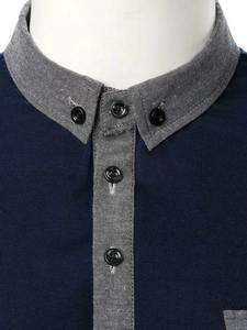 Nouveaux polos à la mode dernier style polos pour hommes manches courtes services d'été OEM polos de haute qualité - Product Image 4