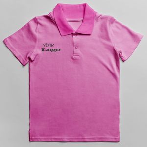 Camiseta Polo de Algodón para Niños INDEX, Logotipo Personalizado, Uniforme Escolar Primario, Ropa para Niños, Tejido de Punto Transpirable - Product Image 2