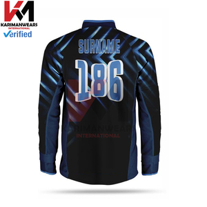 Maillots personnalisés de haute qualité pour joueurs, imprimés par sublimation, respirants, en coton/polyester, best-sellers - Product Image 6