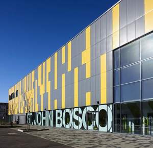 تكسية جدران مقاومة للأشعة فوق البنفسجية مقاومة للحريق السطح الخارجي مبنى متين HPL مصفح مدمج - Product Image 3