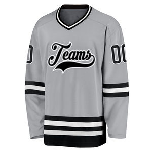 Maillot de hockey sur glace personnalisé, uniforme de sublimation, tissu en polyester respirant, séchage rapide, couture durable, tenue 2025 - Product Image 3