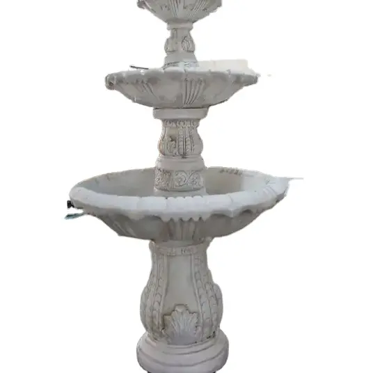 Fontaine d'eau/fontaine de marbre/dessus de Table en polyrésine fontaine d'eau intérieure et extérieure décoration de la maison vitrine cadeau promotion