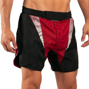 Vente chaude 100% Spandex \ Polyester fait Fight & Gym Wear Multi Poches Hommes MMA Shorts Respirant Short À Séchage Rapide pour Hommes - Product Image 5