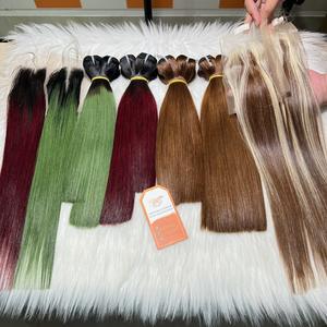 Venta al por mayor 100% Raw Cutícula Alineada Virgen Extensiones de Cabello Humano Hueso Recto Super DD 12A Vietnamita Remy Paquetes de Cabello - Product Image 4