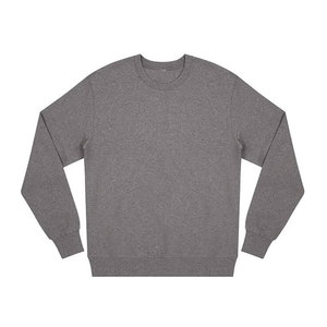 Sudadera de lana térmica azul marino para hombre y unisex sudadera bordada y en relieve para sudadera de invierno - Product Image 6