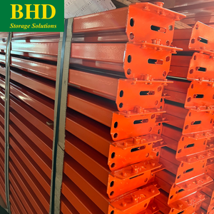 BHD Vietnam CE Certified Zinc Coated Pallet Racking System High Loading Capacity Beams Vertical Stack <b>Rack</b> Customizable Size - Product Image 2