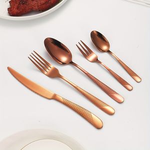 Ensemble de couverts classiques en acier inoxydable de luxe, 100 pièces, pour offrir en cadeau, pour les fêtes de mariage, les fêtes, offrant une fiabilité à long terme - Product Image 1