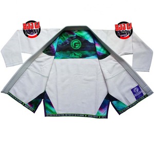 Uniforme de Artes Marciales BJJ 100% Algodón 450 GSM Color y Logotipo Personalizados Unisex Adulto Envío DHL de Alta Calidad - Product Image 3