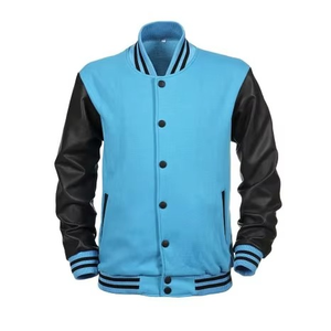 Chaqueta de béisbol de talla grande para hombre, ropa de calle de lana de alta calidad 2025/2026, chaqueta de béisbol de talla grande para hombre, chaqueta de invierno - Product Image 6