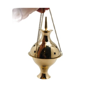 2023 New Collection Brass <b>Incense</b> Burner for Wedding Accessories Supplies for Good Smelling Desktop Display <b>Incense</b> Burner - Product Image 3
