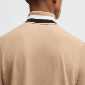 Sweat-shirt pour homme avec col montant et fermeture éclair quart, service OEM avec logo personnalisé, prix de gros, coupe confortable et décontractée, 2026 - Product Image 5