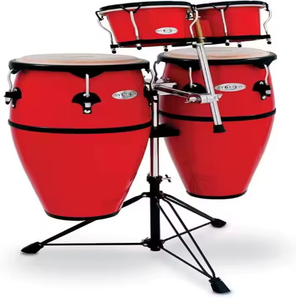 Nouvel ensemble de congas et bongos industriels OEM Toca Synergy, abordable et très demandé, avec support, origine américaine, garantie 1 an - Product Image 2