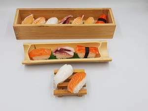 Plateau tubulaire en bambou pour décoration de Sushi, haute qualité, taille personnalisée, salle à manger, Style japonais - Product Image 4
