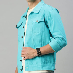 Premium <b>Jeans</b> Winter Jacket Designed For Men <b>Soft</b> Inner Warmth Trendy Streetwear Look Ideal For Winter Season Outfit - Product Image 5