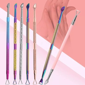 ที่ดันหนังที่ตัดหนังกำพร้าสแตนเลสเครื่องมือตัดแต่งเล็บที่มีความแม่นยำ - Product Image 1