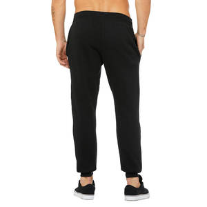Bella Canvas Black Sponge <b>Fleece</b> Jogger Sweatpants Softest <b>Fleece</b> <b>Trouser</b> Unisex Sponge <b>Fleece</b> Jogger Sweatpants - Product Image 3