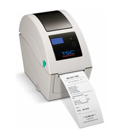 Printer Gelang Tangan Seri TDP-324W Desain Hemat Ruang Kualitas Tinggi Lebar Cetak 48mm Pemasangan di Dinding USB/Ethernet/RS232 Tersedia