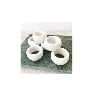 Anillo de mármol para servilletas, soporte de mármol, hecho a mano - Product Image 3