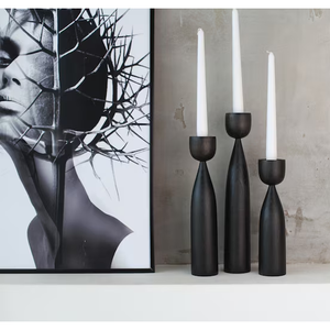 Bougeoirs haut de gamme pour mariages de table bougeoir romantique pour décor de salon à la maison et décoration de salle à manger moderne - Product Image 1