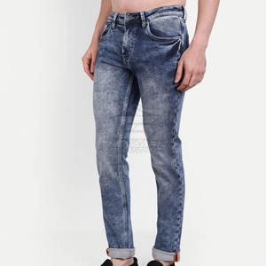 Straight Fit Comfortable Casual Men <b>Jeans</b> Pant High Quality Smooth Texture Fabric Perfect For Office <b>Work</b> And Casual Outings - Product Image 2