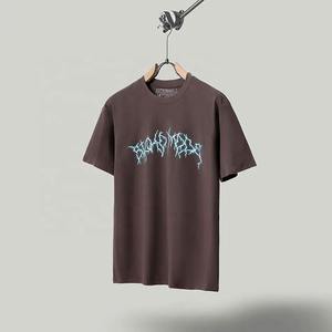 T-shirt Homme Personnalisé 3D Respirant Séchage Rapide Coton Biologique de Haute Qualité 220g Épais Épaules Tombantes Manches Courtes 100% Coton - Product Image 2