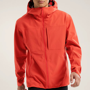 Chaqueta Cortavientos Urbana para Hombre, Transpirable, de Corte Moderno, con Cremallera y Capucha, Elegante, Ligera, Resistente al Viento, Suave y Cálida - Product Image 1