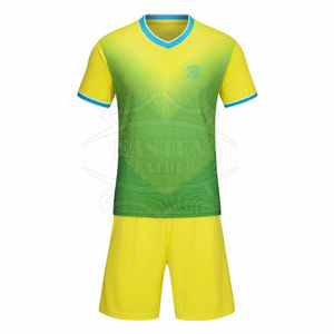 ชุดฟุตบอลแขนสั้นน้ำหนักเบา ระบายอากาศได้ดี ผลิตตามสั่งจากโรงงาน ด้วยดีไซน์ล่าสุดสำหรับนักฟุตบอล - Product Image 1
