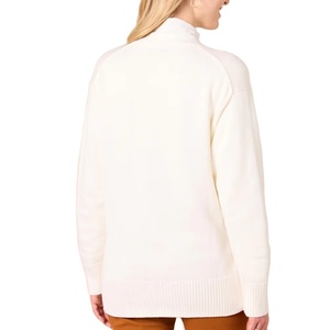 Cárdigan de Mohair Ligero y Transpirable de Manga Larga con Cuello en V y Botones Delanteros para Mujer, Venta al por Mayor - Product Image 2