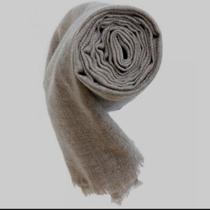 Bufanda 100% Cachemira, Tamaño 70*200, Colores Naturales, Manta de Moda Suave para Invierno, Chal Hijab para Mujer, Tejido Liso - Product Image 6