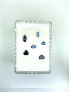 Spinelle gris et bleu de 10,47 carats en provenance de Tanzanie, taille fantaisie facettée, pierre précieuse naturelle pour la fabrication de bijoux et la collection en provenance d'Inde - Product Image 2