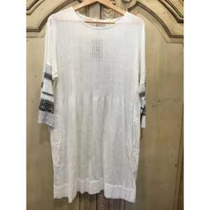 Vestido Largo con Pliegues Estilo Boho-Elegante, con Cierre y Drapeado, para Ocio, Club, Oficina, Tela Transpirable, Detalles de Diamantes - Product Image 1