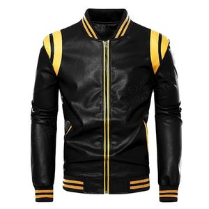 Meilleure qualité hommes moto veste 100% cuir véritable haute qualité toile col montant saison d'hiver-fabriqué au Pakistan - Product Image 2