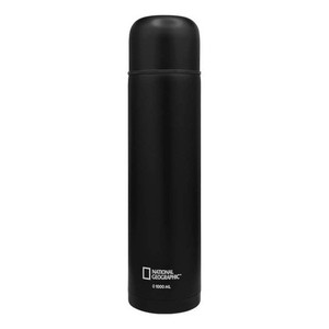 Thermos a Forma di Proiettile Nat Geo 1000 Ml in Acciaio Inossidabile Nero Opaco - Product Image 2