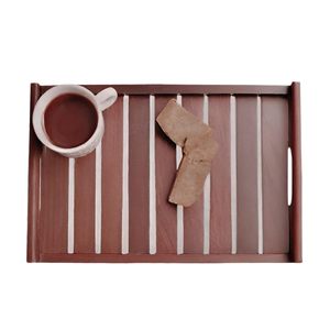 Bandeja de Servir de Madera Multiusos Hecha a Mano con Asa, Proveedor Indio, Platos para Uso Doméstico y de Cocina - Product Image 2