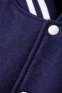 Veste universitaire confortable avec couleur, taille et logo personnalisés, veste universitaire bicolore de qualité supérieure, veste Letterman en mélange de laine - Product Image 5