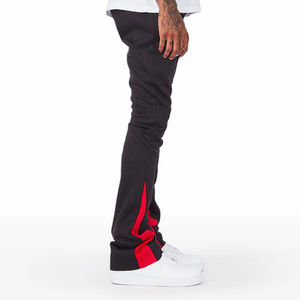 Pantalon homme à séchage rapide lavé taille élastique respirant hommes décontracté coton imprimé fait Joggers pour Street Wear pantalon de survêtement évasé - Product Image 3