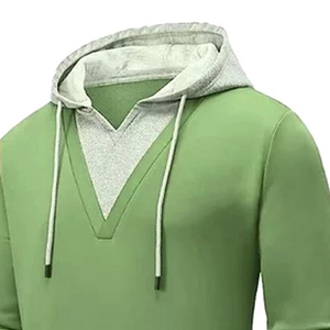 Haute Qualité À Manches Longues Hommes Styles Doux Confortable Hoodies Full Zip Us Hommes Hoodies Sweats À Capuche Plaine Avec Poche - Product Image 6