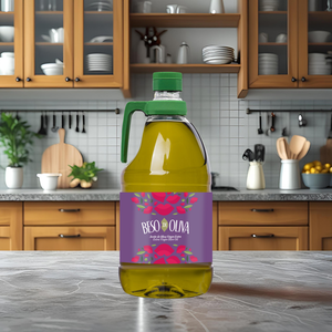 ภาชนะ2L สำหรับทำอาหารและทอดน้ำมันมะกอก "Beso de Oliva" น้ำมันจากพืช - Product Image 2