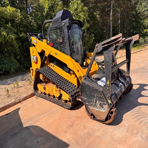 รถตักล้อยาง Cat 275 XE พร้อมอุปกรณ์ตัดไม้สำหรับงานป่าไม้ เครื่องจักรก่อสร้างขนาดกะทัดรัดประสิทธิภาพสูงสำหรับงานหนัก - Product Image 5
