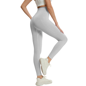 Pantalones de Yoga de Cintura Alta para Mujer, de Secado Rápido, Transpirables, con Bolsillos, Leggings para Entrenamiento, Ropa Deportiva para Gimnasio - Product Image 1