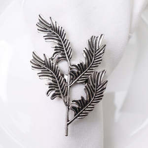 แหวนรองผ้าเช็ดปากโลหะพรีเมียมสำหรับตกแต่งโต๊ะงานแต่งงาน อุปกรณ์รับประทานอาหารสุดหรูรักษ์โลก พร้อมสีที่ปรับแต่งได้ - Product Image 6