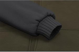 Sudadera con Capucha Casual de Invierno para Hombre, Color Sólido, 100% Algodón, Felpa, con Bolsillo, Corte Regular, Secado Rápido y Transpirable, Alta Calidad - Product Image 3