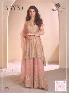 Qualité supérieure indienne pakistanaise dames cousues Shalwar Kameez costumes femmes robe en soie pour les fêtes d'été en gros - Product Image 4