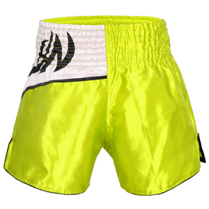 Pantalones cortos de boxeo de alta calidad Fight MMA Shorts Ufc Bjj Training Mma Men Fight Night Men's Fight Short Long Fit Green/USA - Product Image 4