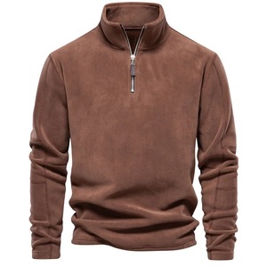 Chaqueta con capucha de gran tamaño para hombre, Sudadera con capucha de manga larga gruesa y cálida con forro polar, sudadera informal de invierno para hombre - Product Image 6