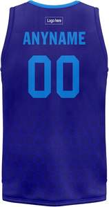 Camiseta de baloncesto personalizada reversible con diseño de impresión digital 3D para hombre - Product Image 2