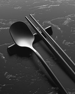 Juego de cubiertos de diseño único, cuchara, tenedor, cuchillo, juego de cubiertos, cubiertos pulidos con espejo de acero inoxidable de alta calidad - Product Image 4