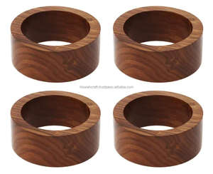 Servilleteros de madera hechos a mano de moda fantásticos servilletero de pintura barato para decoración de mesa de fiesta regalos promocionales almacenados - Product Image 5