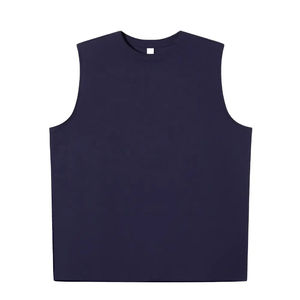 100%Cotton <b>Ribbed</b> Gym Tank Tops Custom Singlets <b>men's</b> Sports tank tops USA Size Stretchable <b>Men's</b> Tanktops Custom Logo - Product Image 6